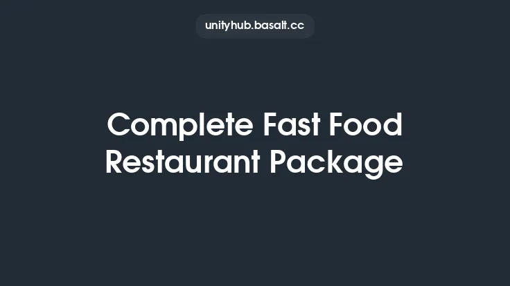 Complete Fast Food Restaurant Package Thumbnail