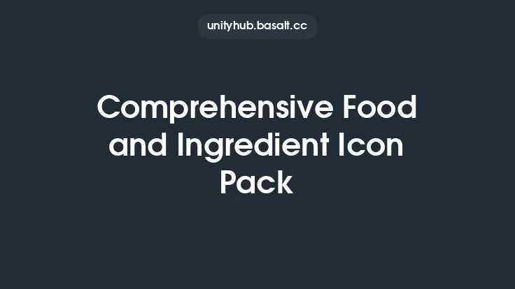 Comprehensive Food and Ingredient Icon Pack Thumbnail