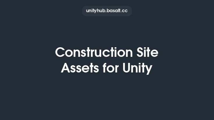 Construction Site Assets for Unity Thumbnail