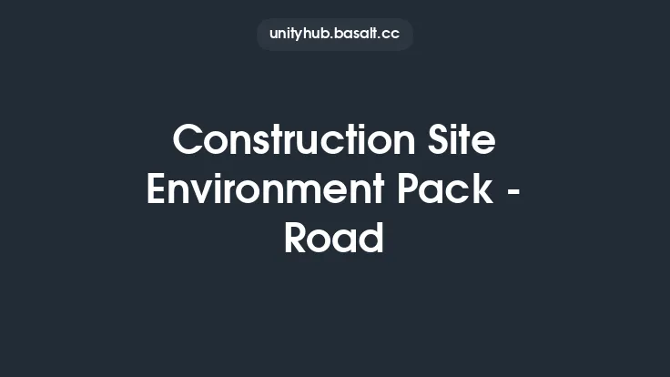 Construction Site Environment Pack - Road Thumbnail