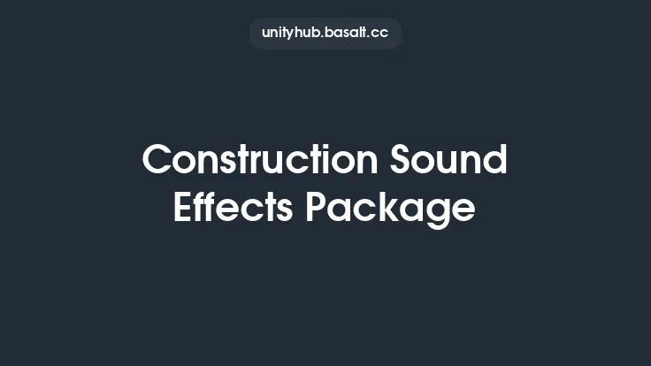 Construction Sound Effects Package Thumbnail