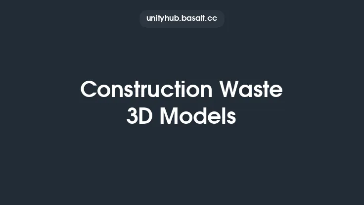 Construction Waste 3D Models Thumbnail
