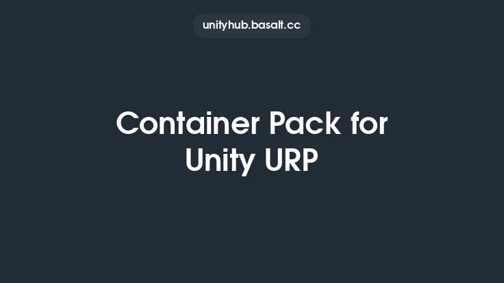 Container Pack for Unity URP Thumbnail