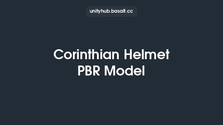 Corinthian Helmet PBR Model Thumbnail