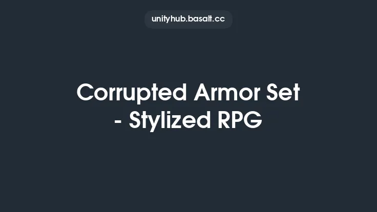 Corrupted Armor Set - Stylized RPG Thumbnail