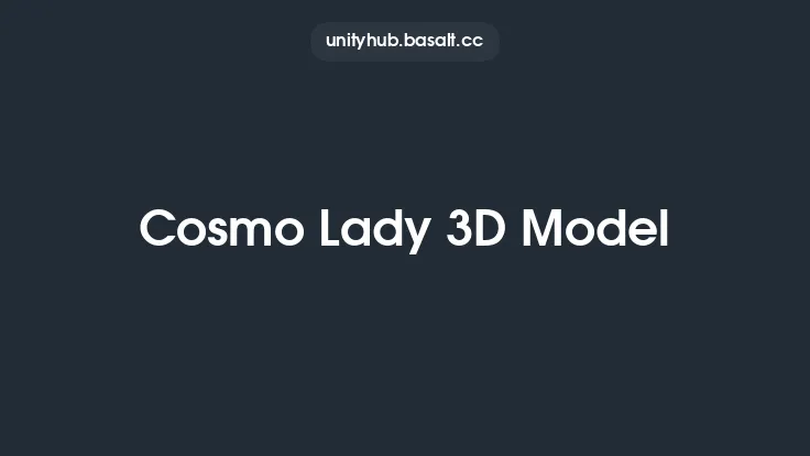 Cosmo Lady 3D Model Thumbnail