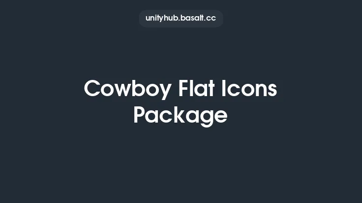 Cowboy Flat Icons Package Thumbnail