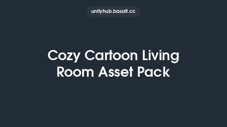 Cozy Cartoon Living Room Asset Pack Thumbnail