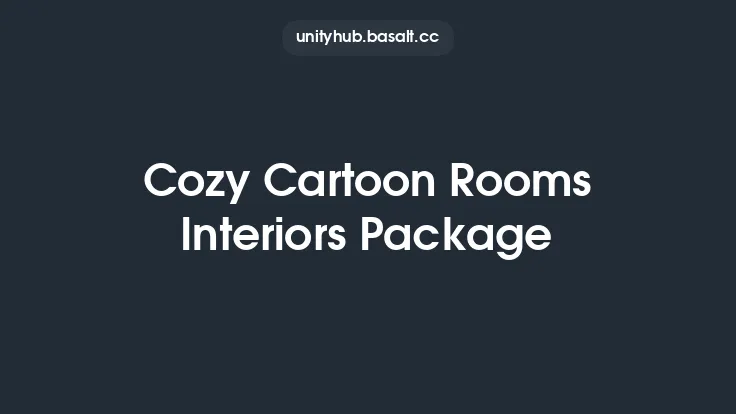 Cozy Cartoon Rooms Interiors Package Thumbnail