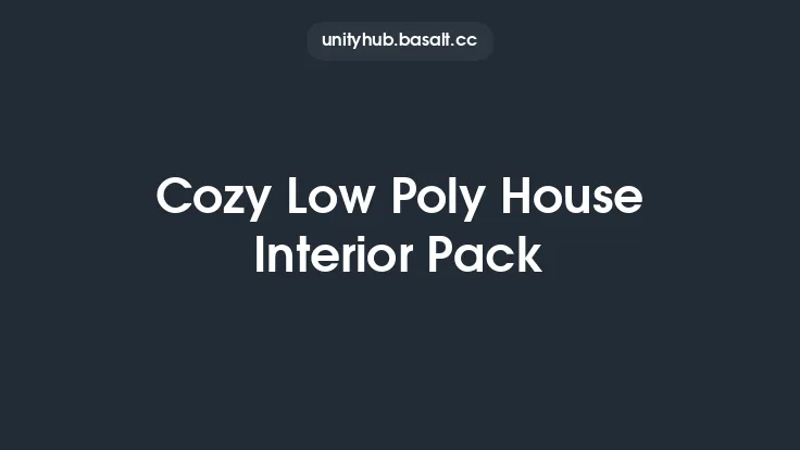 Cozy Low Poly House Interior Pack Thumbnail