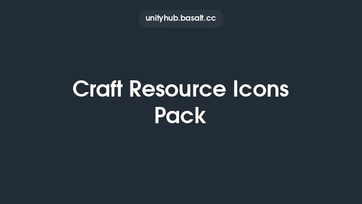 Craft Resource Icons Pack Thumbnail