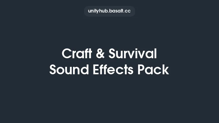 Craft & Survival Sound Effects Pack Thumbnail