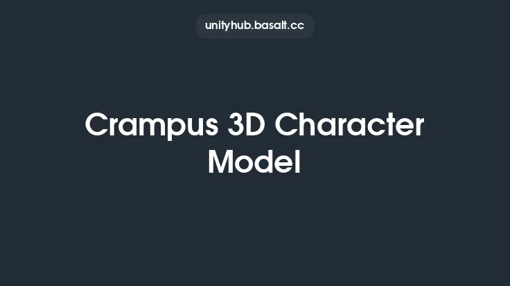 Crampus 3D Character Model Thumbnail
