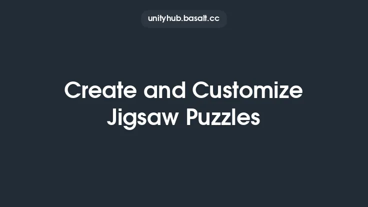 Create and Customize Jigsaw Puzzles Thumbnail