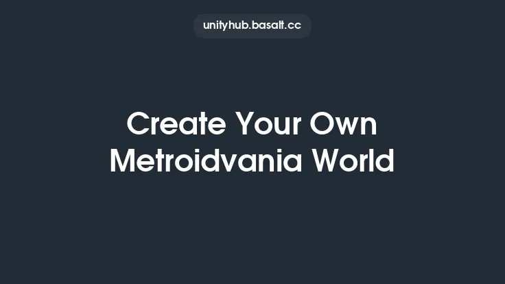 Create Your Own Metroidvania World Thumbnail