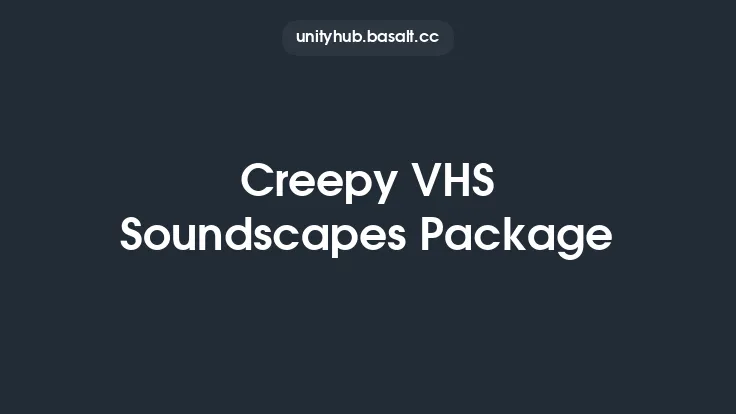 Creepy VHS Soundscapes Package Thumbnail