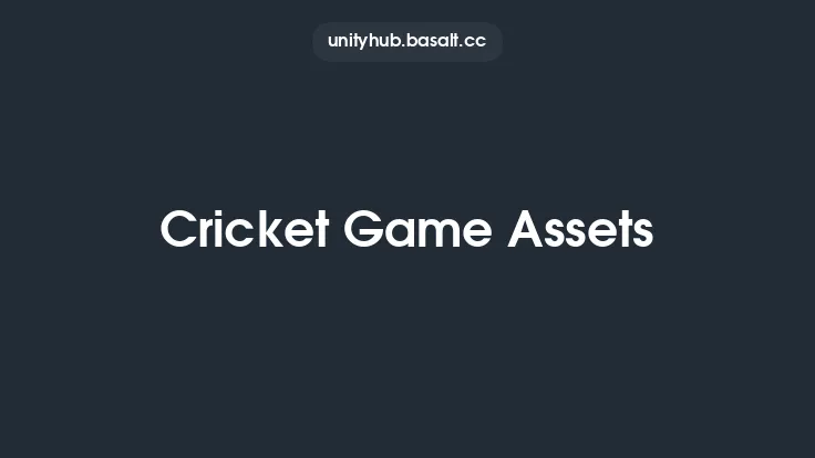 Cricket Game Assets Thumbnail