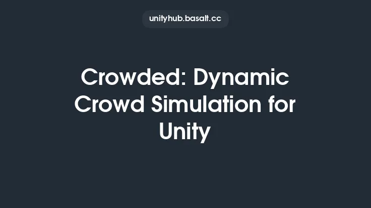 Crowded: Dynamic Crowd Simulation for Unity Thumbnail