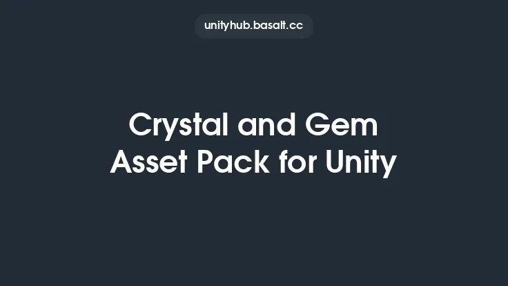 Crystal and Gem Asset Pack for Unity Thumbnail