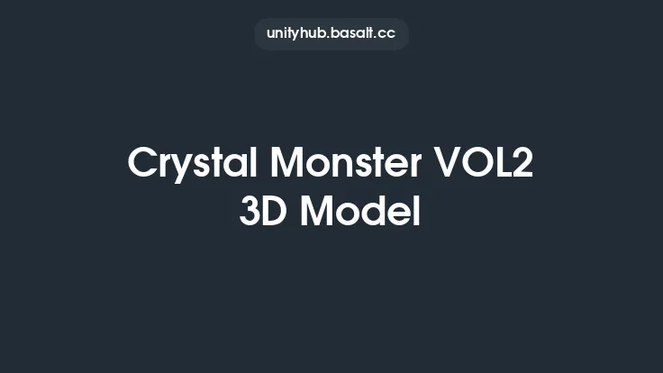 Crystal Monster VOL2 3D Model Thumbnail