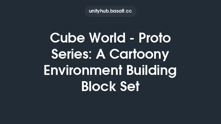 Cube World - Proto Series: A Cartoony Environment Building Block Set Thumbnail