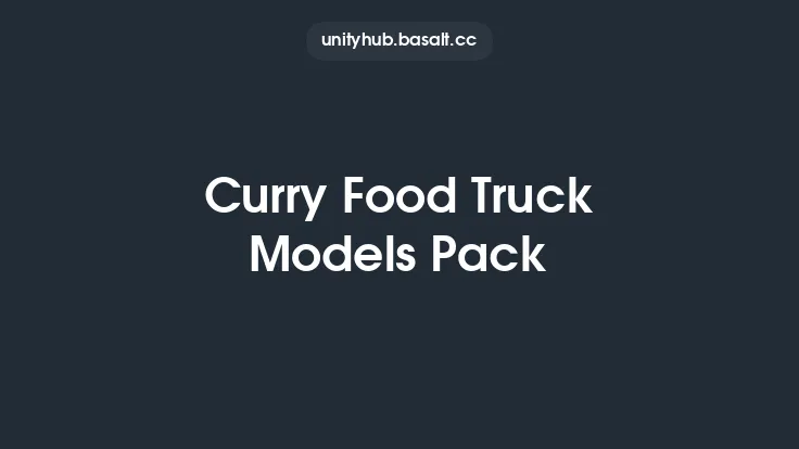 Curry Food Truck Models Pack Thumbnail