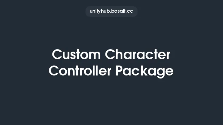 Custom Character Controller Package Thumbnail