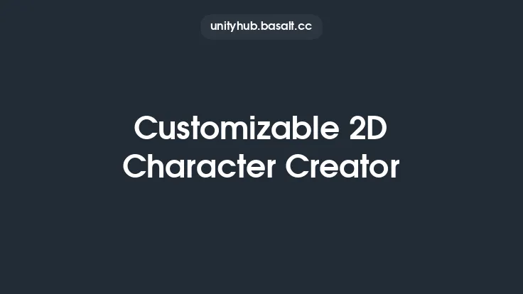 Customizable 2D Character Creator Thumbnail