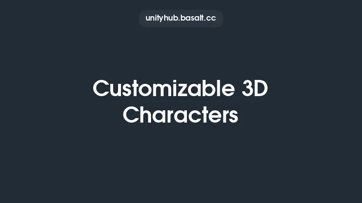 Customizable 3D Characters Thumbnail