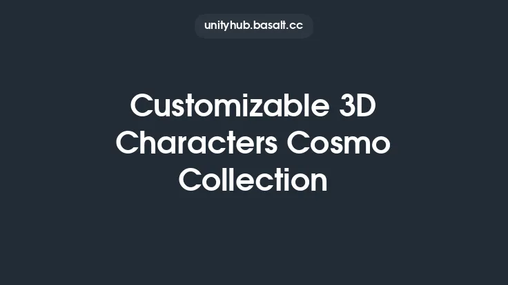 Customizable 3D Characters Cosmo Collection Thumbnail