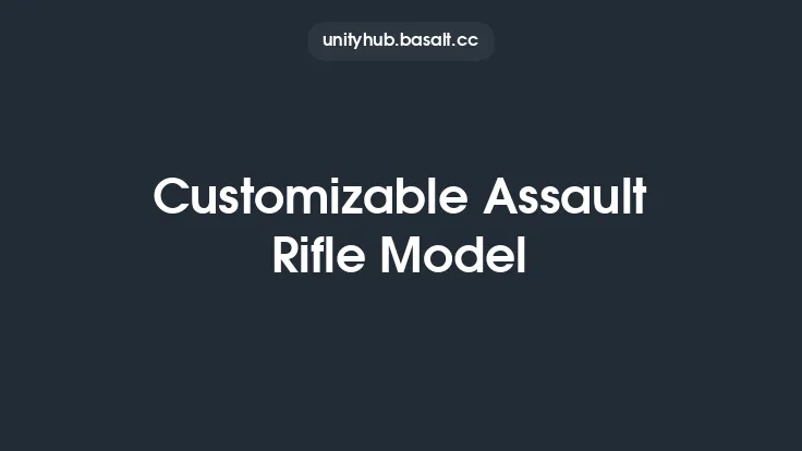Customizable Assault Rifle Model Thumbnail