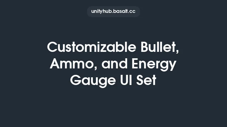 Customizable Bullet, Ammo, and Energy Gauge UI Set Thumbnail