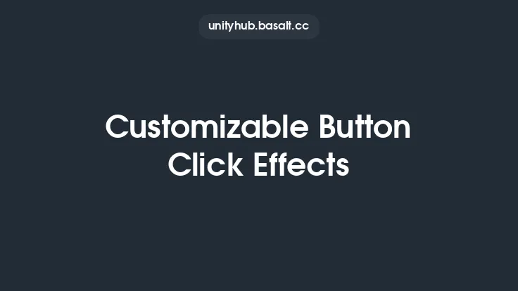 Customizable Button Click Effects Thumbnail