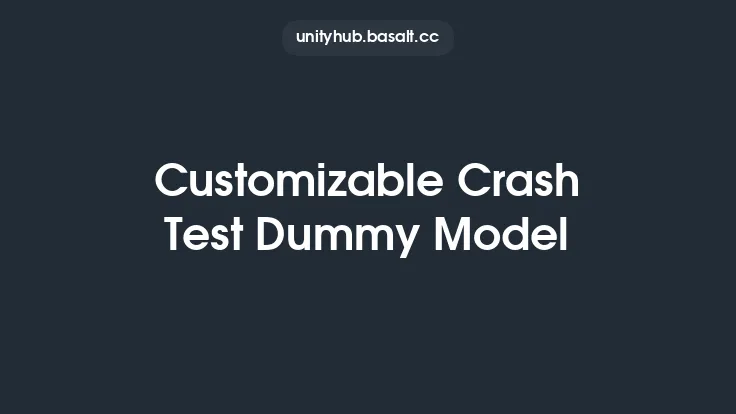 Customizable Crash Test Dummy Model Thumbnail