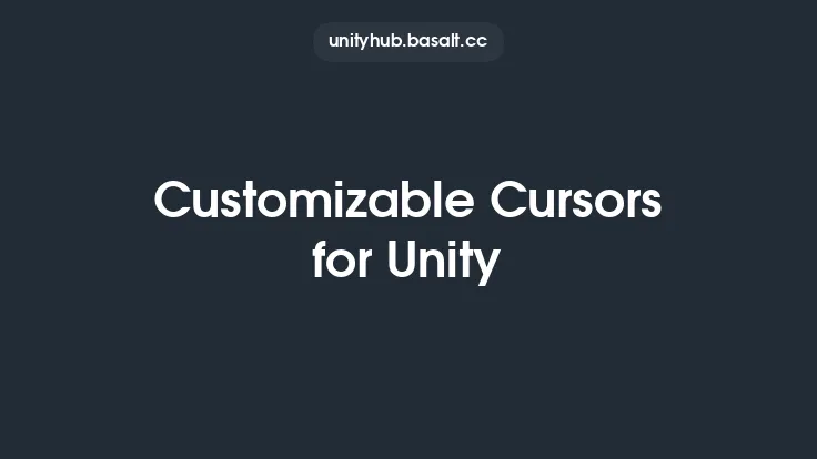 Customizable Cursors for Unity Thumbnail