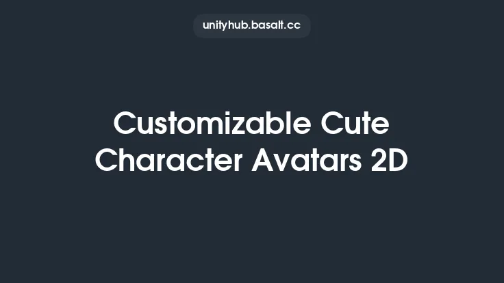 Customizable Cute Character Avatars 2D Thumbnail