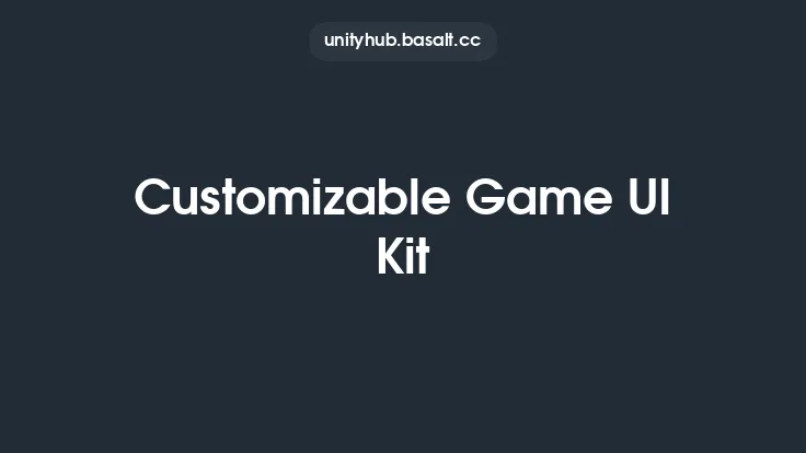 Customizable Game UI Kit Thumbnail