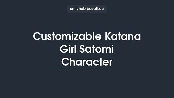 Customizable Katana Girl Satomi Character Thumbnail