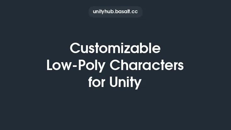 Customizable Low-Poly Characters for Unity Thumbnail
