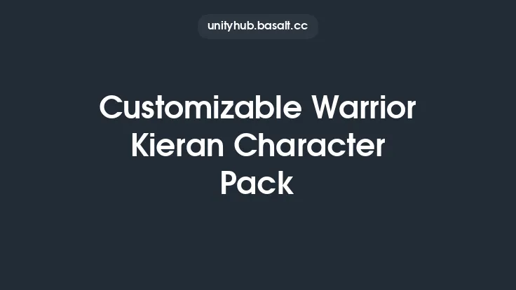 Customizable Warrior Kieran Character Pack Thumbnail