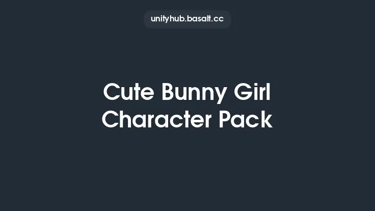 Cute Bunny Girl Character Pack Thumbnail