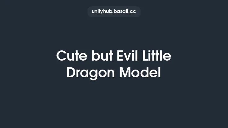Cute but Evil Little Dragon Model Thumbnail