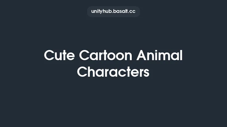 Cute Cartoon Animal Characters Thumbnail