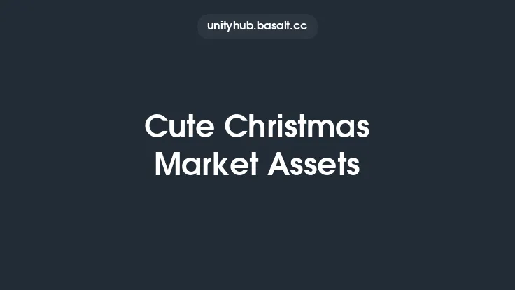 Cute Christmas Market Assets Thumbnail