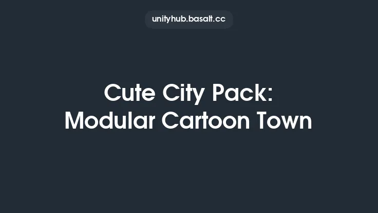 Cute City Pack: Modular Cartoon Town Thumbnail
