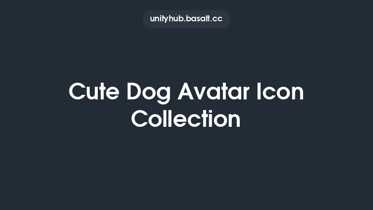 Cute Dog Avatar Icon Collection Thumbnail
