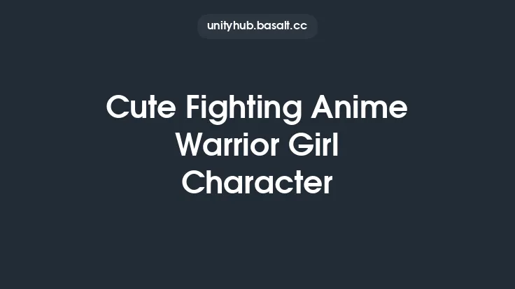 Cute Fighting Anime Warrior Girl Character Thumbnail
