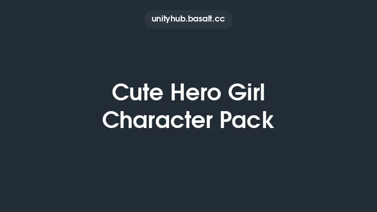 Cute Hero Girl Character Pack Thumbnail