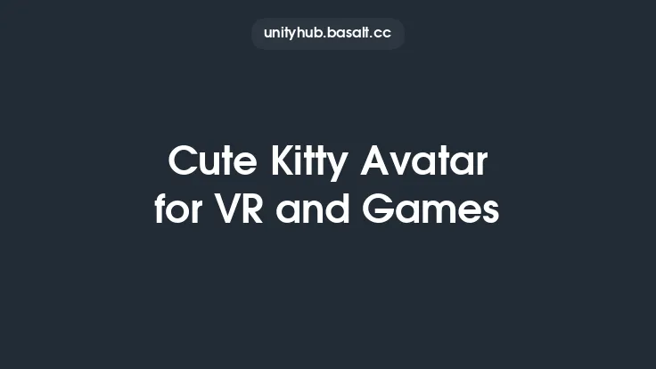 Cute Kitty Avatar for VR and Games Thumbnail