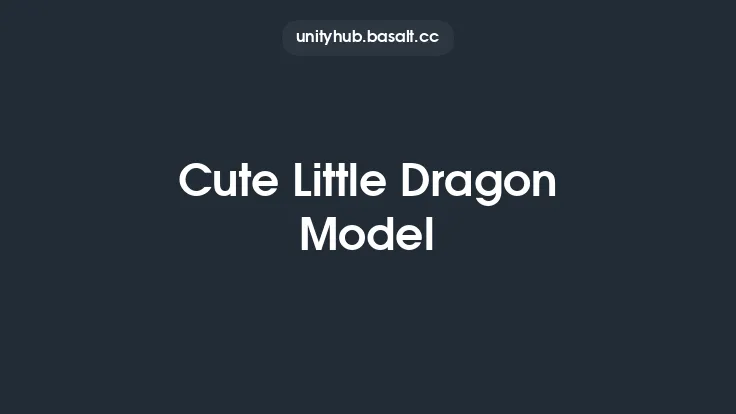 Cute Little Dragon Model Thumbnail